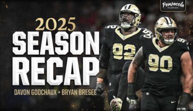 Saints DTs Davon Godchaux and Bryan Bresee 2025 NFL Season Recap