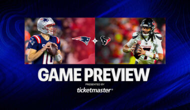 Game Preview: Patriots vs. Texans