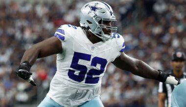 Cowboys guard Tyler Booker named to PFWA All-Rookie team 
