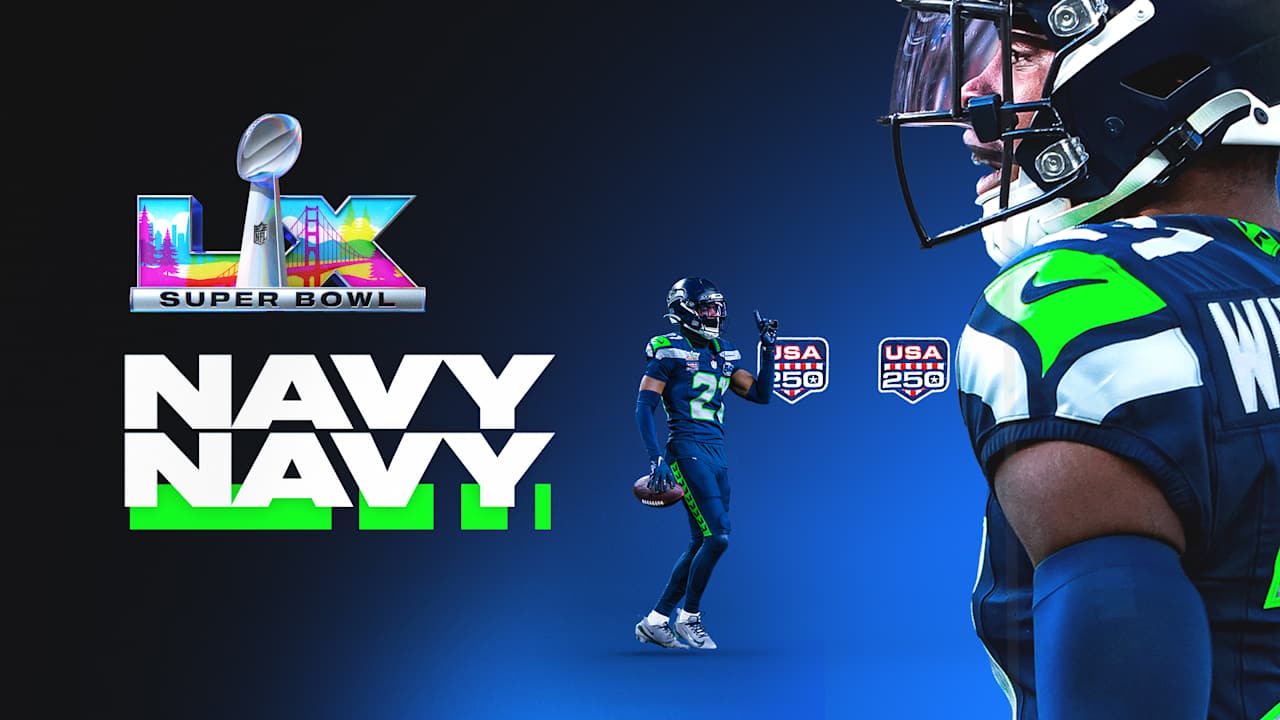 Seahawks To Wear College Navy Uniform Combo In Super Bowl LX