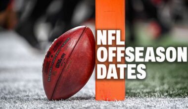 Important 2026 NFL offseason dates to know