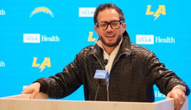 Mike McDaniel 'geeked' to work with Chargers' Jim Harbaugh, Justin Herbert: 'A hungry organization'