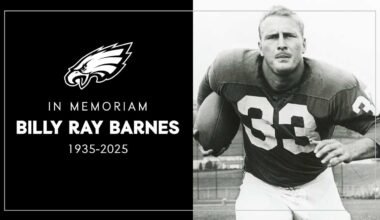 Eagles mourn the passing of Billy Ray Barnes