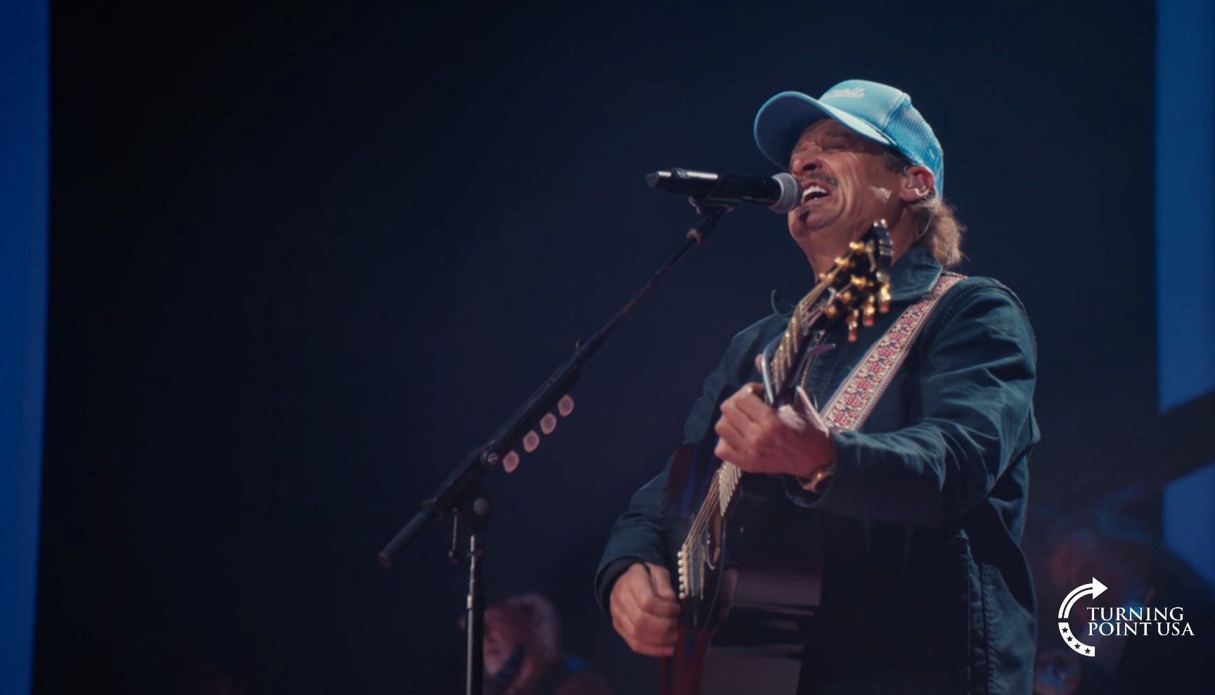 Kid Rock performs at the Turning Point USA alternative half-time show