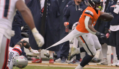 Broncos RB RJ Harvey vows to ‘do everything in my power’ to improve next season