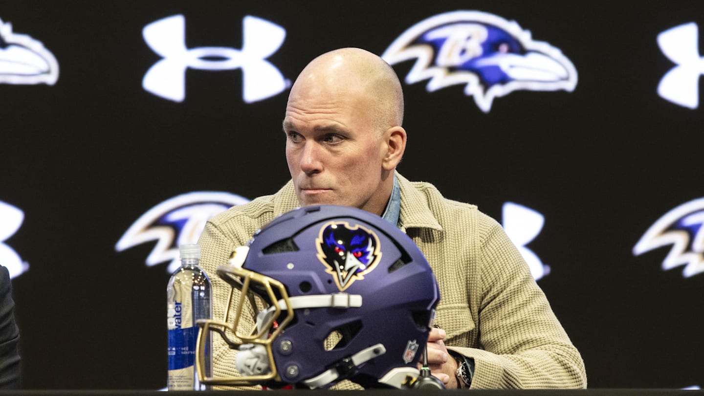 Baltimore Ravens General Manager Eric DeCosta