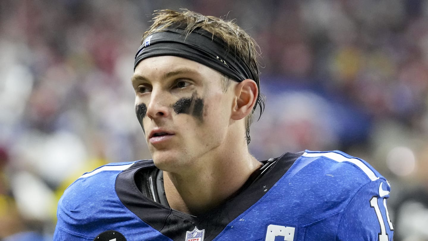 Indianapolis Colts wide receiver Alec Pierce leaves the field