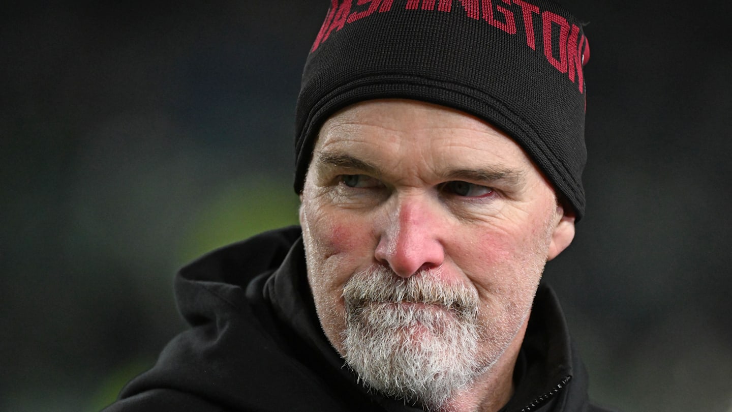 Washington Commanders head coach Dan Quinn