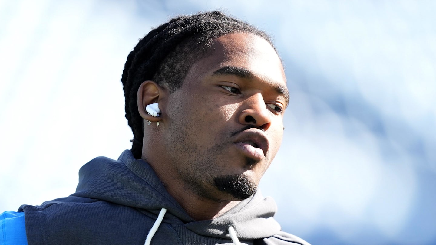 Carolina Panthers running back Rico Dowdle