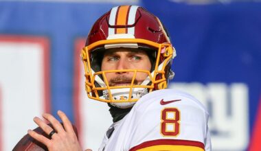 Former Washington Commanders quarterback Kirk Cousins