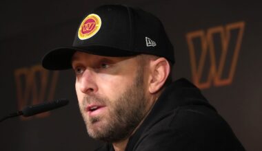 Washington Commanders offensive coordinator Kliff Kingsbury