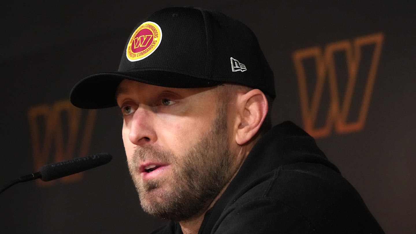 Washington Commanders offensive coordinator Kliff Kingsbury