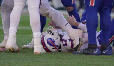 Soon-to-be father Josh Allen 'still sick to my stomach' on how it ended for Bills