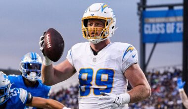 Chargers tight end Will Dissly