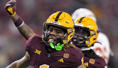Arizona State Sun Devils defensive back Keith Abney II