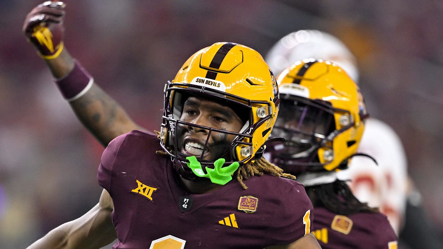 Arizona State Sun Devils defensive back Keith Abney II