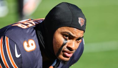 Chicago Bears safety Jaquan Brisker