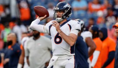 Broncos Allow Backup QB's Contract to Expire After Season