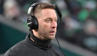 Washington Commanders offensive coordinator Kliff Kingsbury
