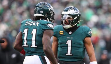 AJ Brown's Eagles Future Steals Super Bowl Week Spotlight