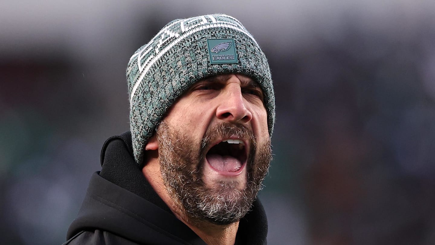 Philadelphia Eagles head coach Nick Sirianni