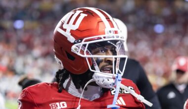 Indiana Hoosiers wide receiver Omar Cooper Jr.