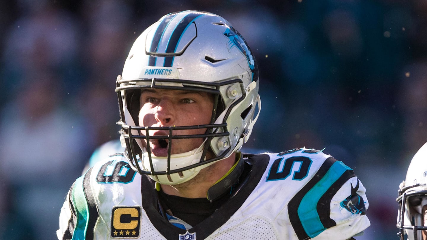 Former Carolina Panthers linebacker Luke Kuechly