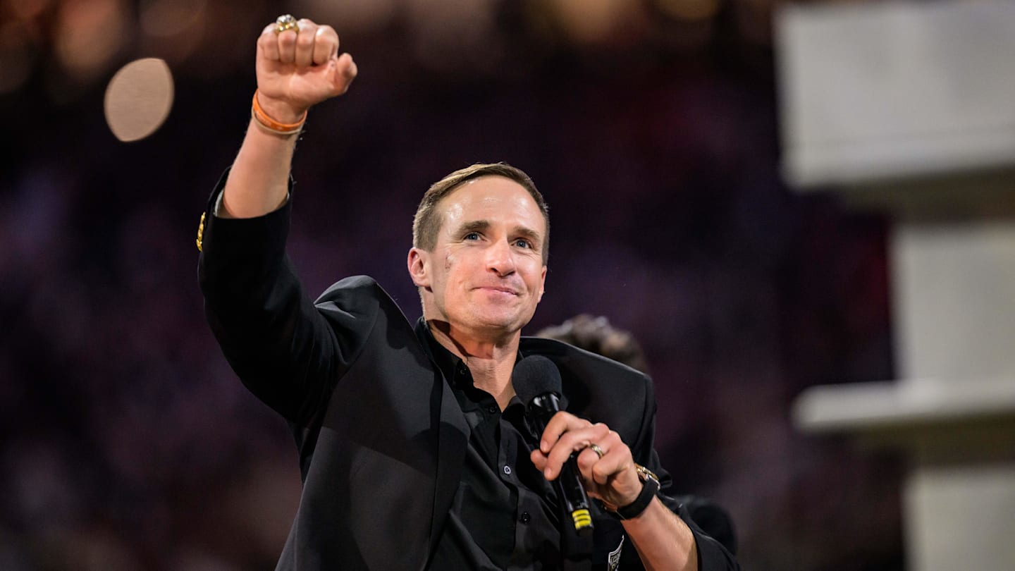 Drew Brees' Post-HOF Message Shows Why He's Saints Legend