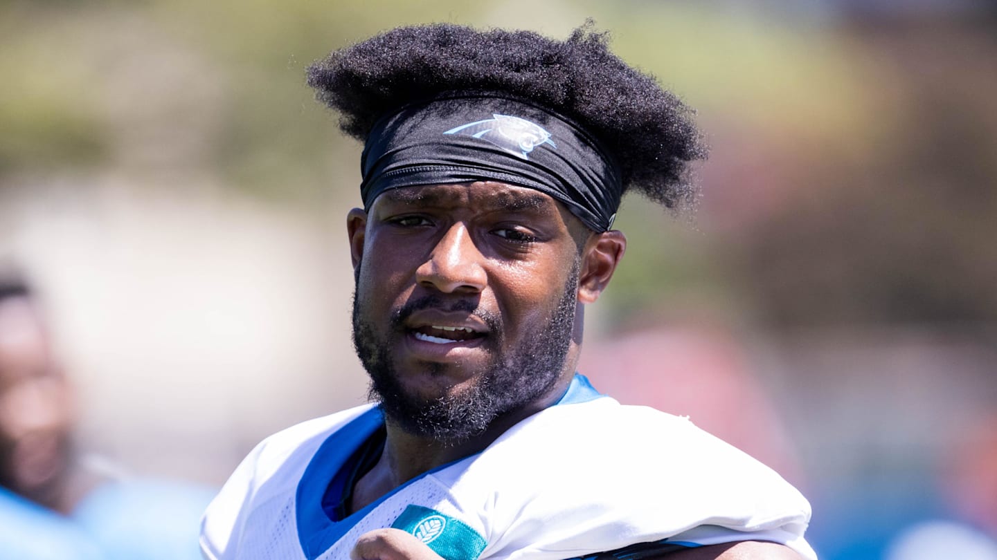Carolina Panthers edge rusher D.J. Wonnum