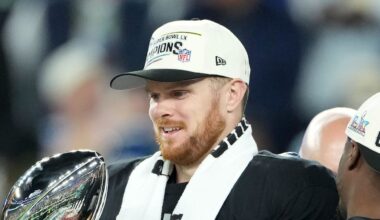 Former Carolina Panthers quarterback Sam Darnold