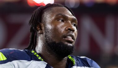 Seattle Seahawks offensive tackle Charles Cross