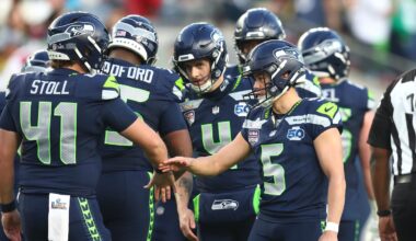 Green Bay Packers assistant head coach/special teams coordinator Rich Bisaccia is shown during a joint practice with the Seattle Seahawks Thursday, August 21, 2025 in Green Bay, Wisconsin.