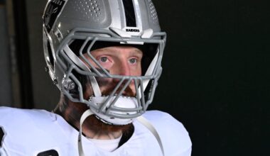 Las Vegas Raiders defensive end Maxx Crosby