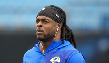 Los Angeles Rams wide receiver Davante Adams