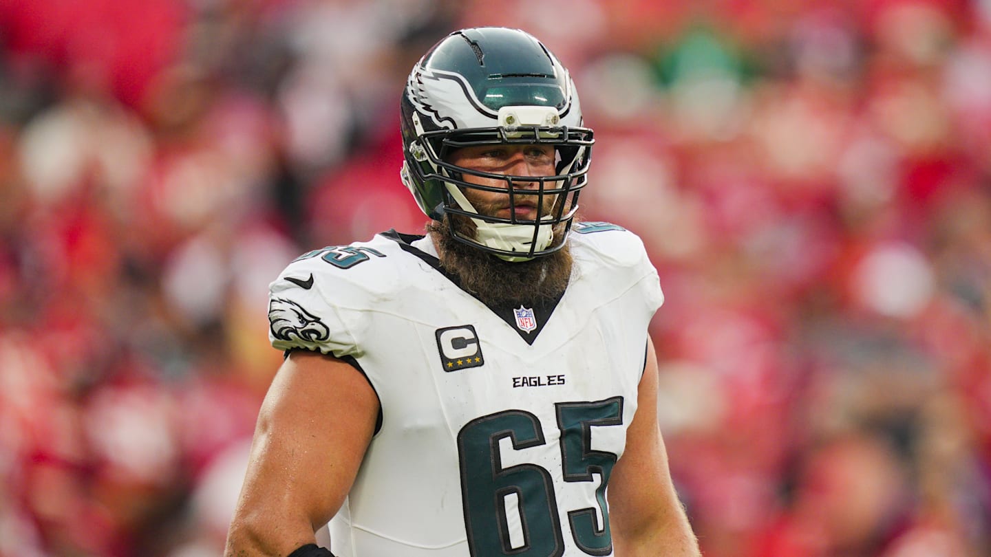 Eagles Get Hope With Wild Lane Johnson Workout Video