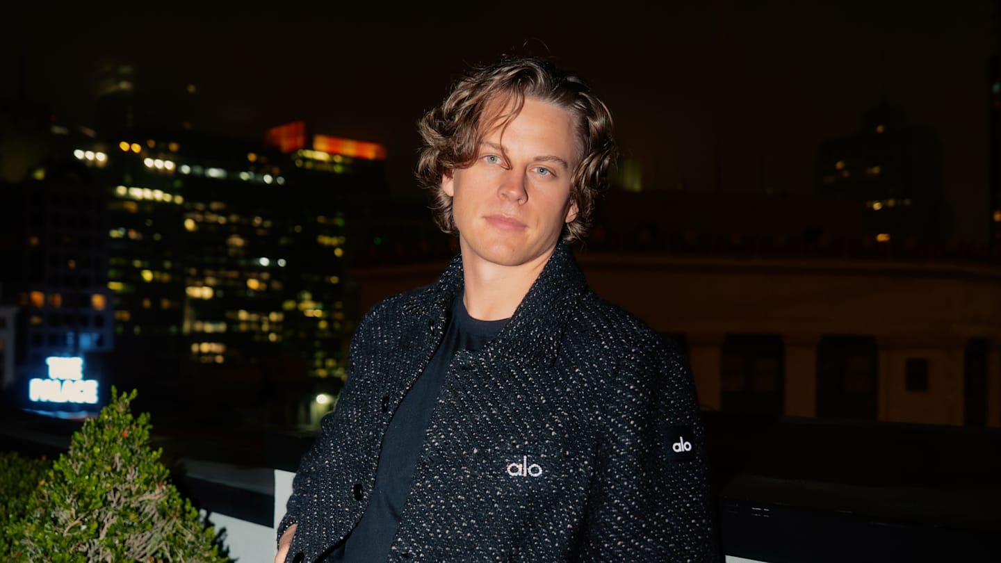 Joe Burrow Talks Fashion at ALO's Stylish Super Bowl Dinner