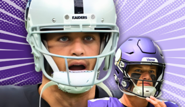 Derek Carr could be an option for the Minnesota Vikings who are struggling with J.J. McCarthy at quarterback