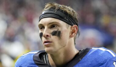 Dec 22, 2025; Indianapolis, Indiana, USA; Indianapolis Colts wide receiver Alec Pierce (14) leaves the field after losing a game against the San Francisco 49ers at Lucas Oil Stadium. Mandatory Credit: Christine Tannous-USA TODAY Network via Imagn Images
