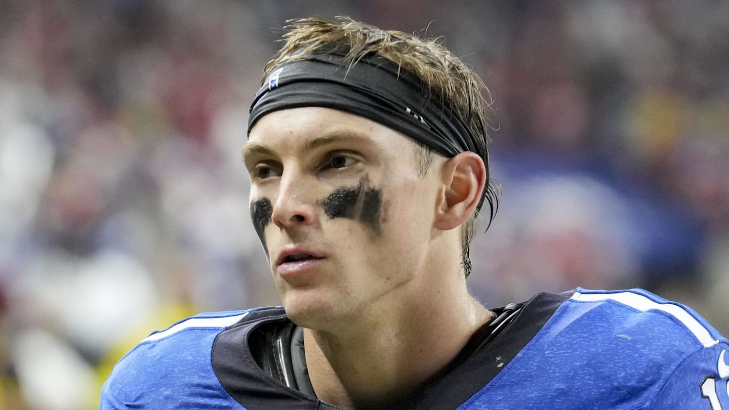 Dec 22, 2025; Indianapolis, Indiana, USA; Indianapolis Colts wide receiver Alec Pierce (14) leaves the field after losing a game against the San Francisco 49ers at Lucas Oil Stadium. Mandatory Credit: Christine Tannous-USA TODAY Network via Imagn Images
