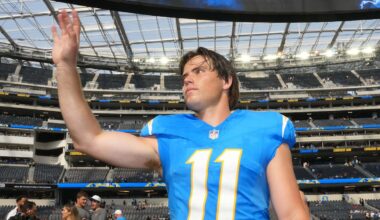 Chargers kicker Cameron Dicker