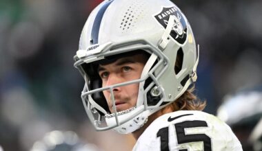 Las Vegas Raiders quarterback Kenny Pickett