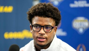 Ohio State Buckeyes defensive back Caleb Downs