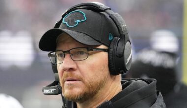 Carolina Panthers associate head coach/offensive specialist Darrell Bevell