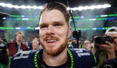 Former Carolina Panthers quarterback Sam Darnold