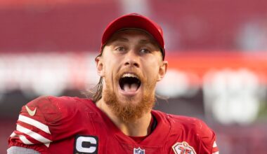 San Francisco 49ers tight end George Kittle (85)