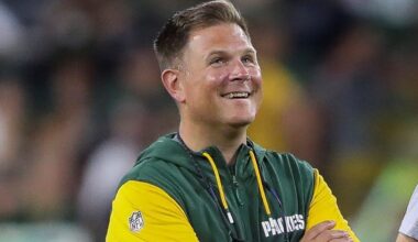 Green Bay Packers general manager Brian Gutekunst