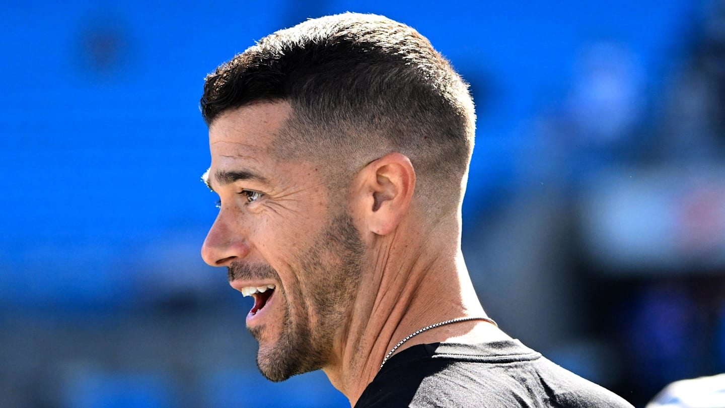 Carolina Panthers head coach Dave Canales