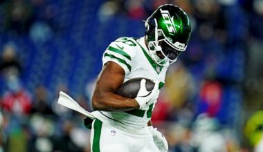 New York Jets running back Breece Hall