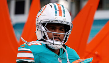 Miami Dolphins wide receiver Jaylen Waddle