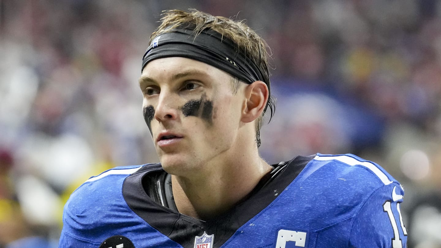 Indianapolis Colts wide receiver Alec Pierce leaves the field